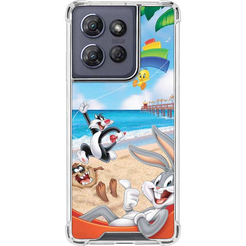 Looney Tunes Beach Moto G Power 5G (2025) Clear Case