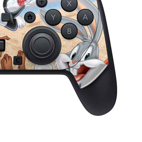 Looney Tunes Beach Nintendo Switch 2 (2025) Pro Controller Skin