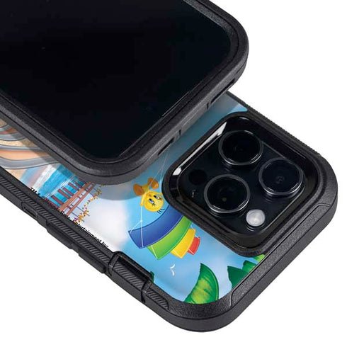 Looney Tunes Beach Otterbox Defender iPhone Skin