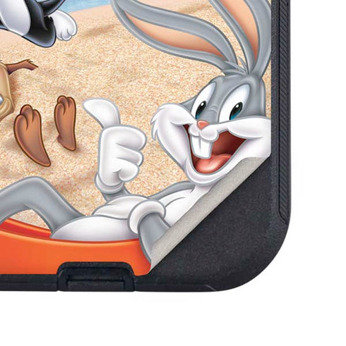 Looney Tunes Beach Otterbox Defender iPhone Skin