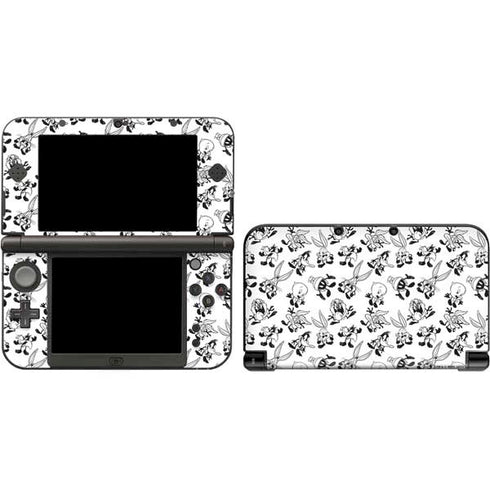 Looney Tunes Big Head Pattern 3DS XL 2015 Skin