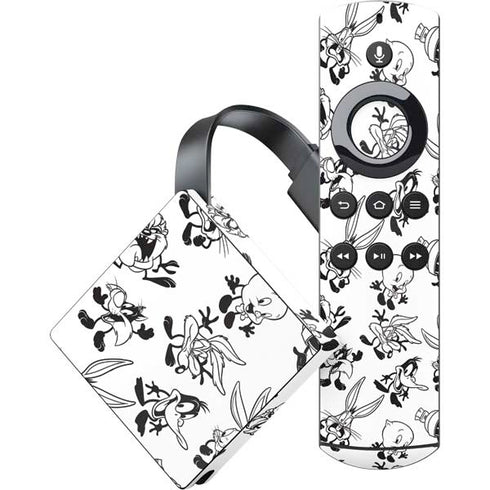 Looney Tunes Big Head Pattern Amazon Fire TV Skin