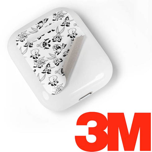 Looney Tunes Big Head Pattern Apple AirPods Skin