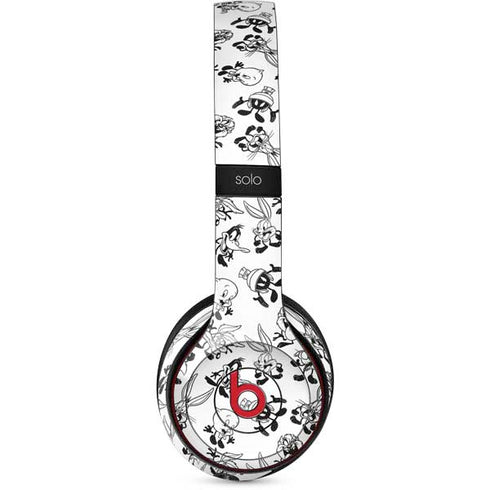 Looney Tunes Big Head Pattern Beats Solo 2 Wireless Skin