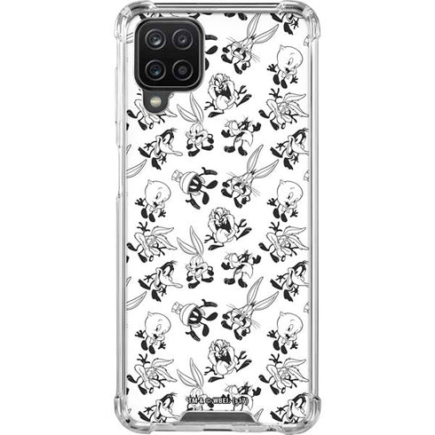 Looney Tunes Big Head Pattern Galaxy Cases