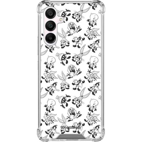 Looney Tunes Big Head Pattern Galaxy A16 5G Clear Case