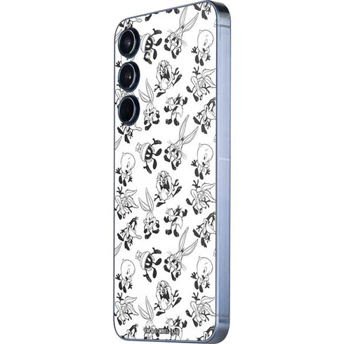 Looney Tunes Big Head Pattern Galaxy A55 5G Skin