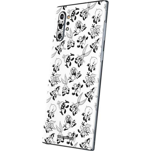 Looney Tunes Big Head Pattern Galaxy Note 10 Plus Skin