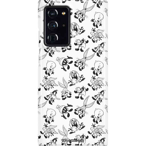 Looney Tunes Big Head Pattern Galaxy Cases