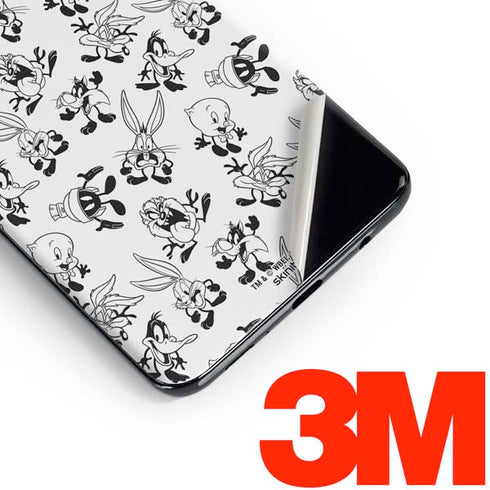 Looney Tunes Big Head Pattern Galaxy S10 Skin