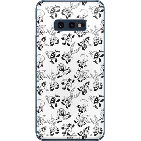 Looney Tunes Big Head Pattern Galaxy S10e Skin