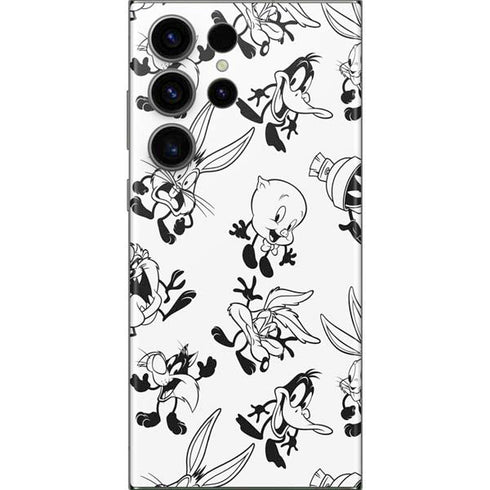 Looney Tunes Big Head Pattern Galaxy Skins