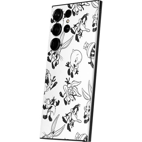 Looney Tunes Big Head Pattern Galaxy Skins