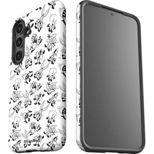 Looney Tunes Big Head Pattern Galaxy S25 Impact Case