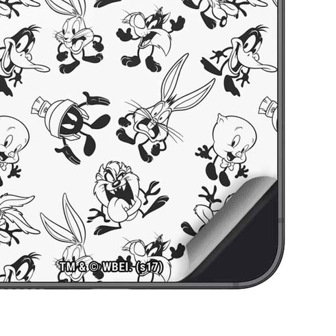 Looney Tunes Big Head Pattern Galaxy S24 Plus Skin