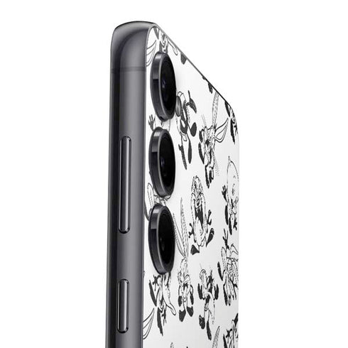Looney Tunes Big Head Pattern Galaxy S25 Skin