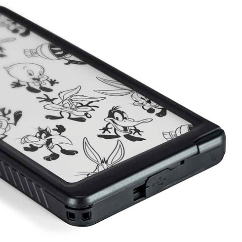 Looney Tunes Big Head Pattern Galaxy S24 Ultra Waterproof Case