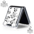 Looney Tunes Big Head Pattern Galaxy Z Flip6 Clear Case