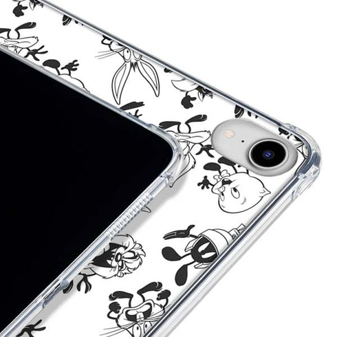 Looney Tunes Big Head Pattern iPad 11th Gen (2025) Clear Case