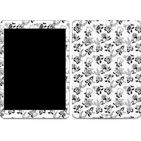 Looney Tunes Big Head Pattern Apple iPad Skin