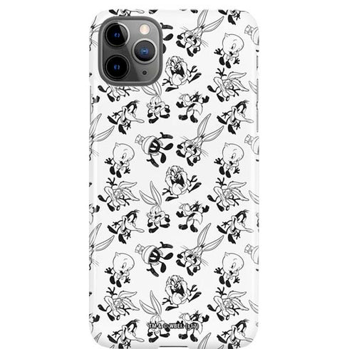 Looney Tunes Big Head Pattern iPhone Cases