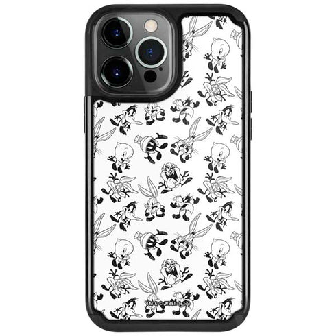 Looney Tunes Big Head Pattern iPhone Cases
