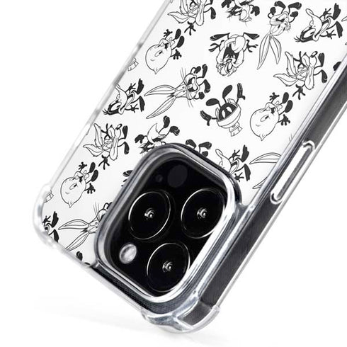 Looney Tunes Big Head Pattern iPhone 16 Pro MagSafe Case