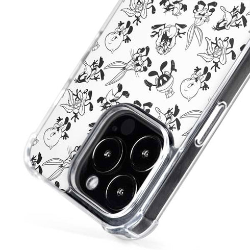Looney Tunes Big Head Pattern iPhone 16 Pro Max MagSafe Case