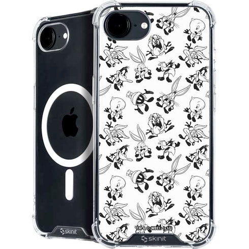 Looney Tunes Big Head Pattern iPhone 16e MagSafe Case
