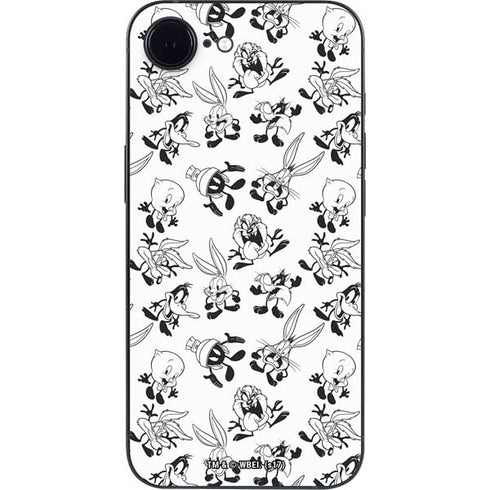 Looney Tunes Big Head Pattern iPhone 16e Skin