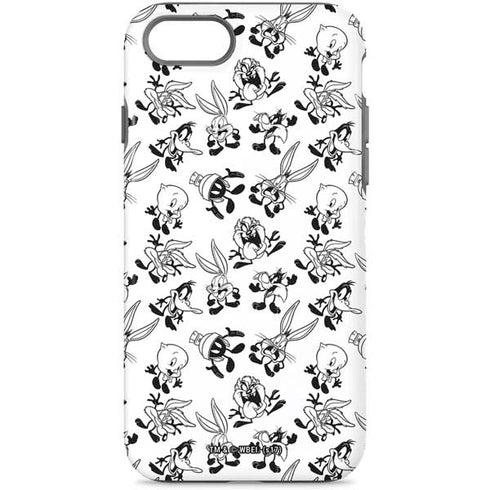 Looney Tunes Big Head Pattern iPhone Cases