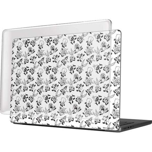 Looney Tunes Big Head Pattern MacBook Pro 14in (2021-24) Case plus Skin