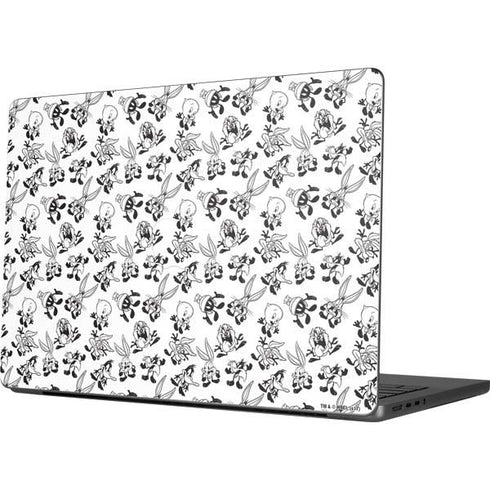 Looney Tunes Big Head Pattern Apple MacBook Pro 14-inch Skin