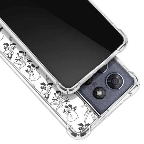 Looney Tunes Big Head Pattern Moto G 5G (2025) Clear Case