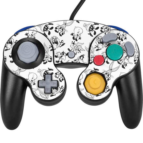 Looney Tunes Big Head Pattern Nintendo Skins