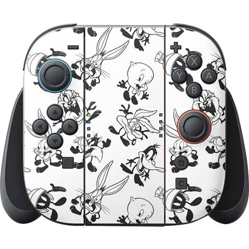 Looney Tunes Big Head Pattern Nintendo Switch 2 (2025) Joy-Con Controller Skin