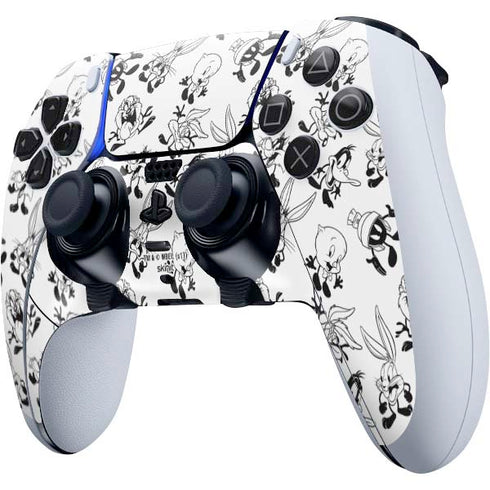 Looney Tunes Big Head Pattern PS5 DualSense Edge Pro Controller Skin