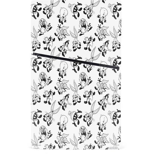 Looney Tunes Big Head Pattern PS5 Slim Digital Edition Console Skin