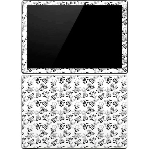 Looney Tunes Big Head Pattern Surface Pro 4 Skin