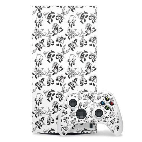 Looney Tunes Big Head Pattern Xbox Series X Skins