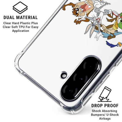 Looney Tunes Chase Galaxy A36 5G Clear Case