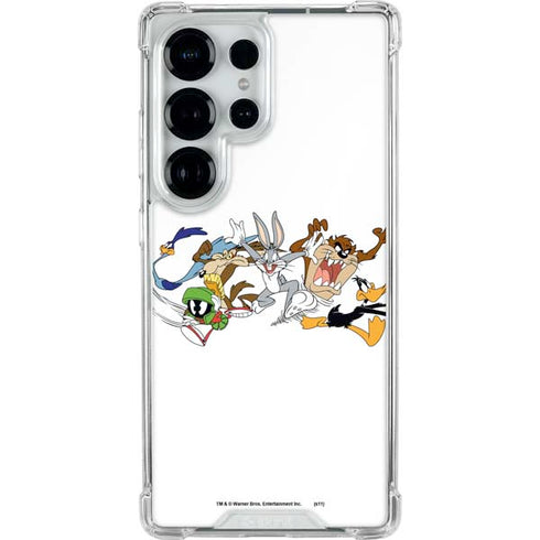 Looney Tunes Chase Galaxy S25 Ultra Clear Case