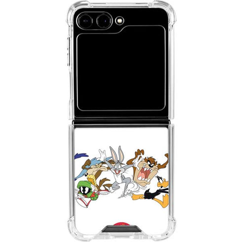 Looney Tunes Chase Galaxy Z Flip6 Clear Case