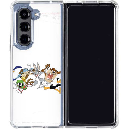 Looney Tunes Chase Galaxy Z Fold5 5G Clear Case