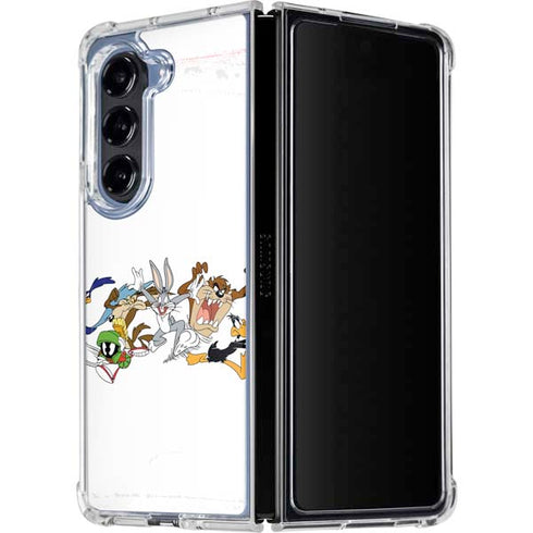 Looney Tunes Chase Galaxy Z Fold5 5G Clear Case