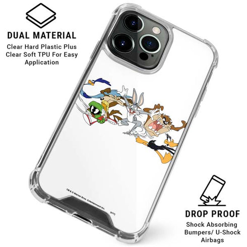 Looney Tunes Chase iPhone 16 Pro Clear Case