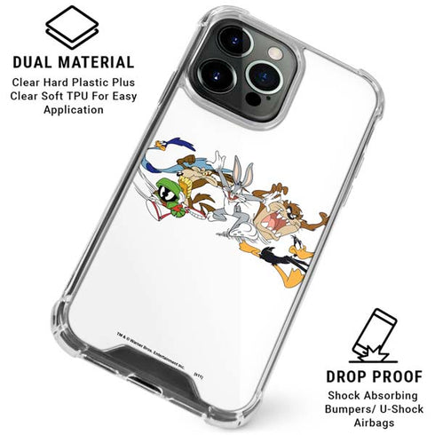 Looney Tunes Chase iPhone 16 Pro Max Clear Case