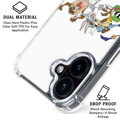 Looney Tunes Chase iPhone 17 Clear Case