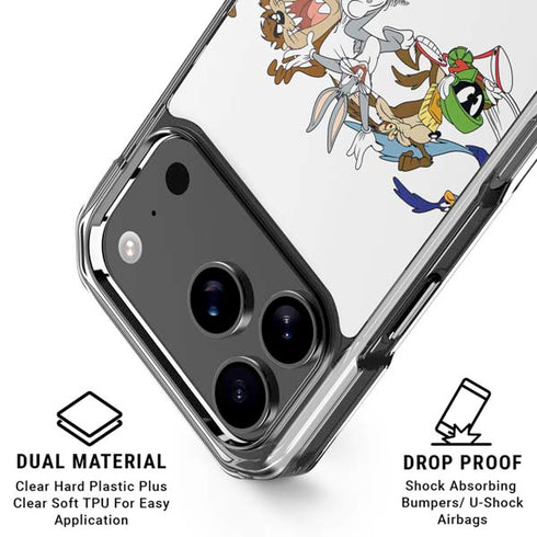 Looney Tunes Chase iPhone 18 Pro Clear Case