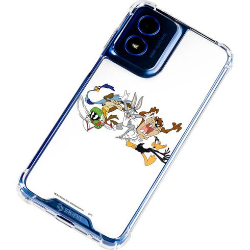 Looney Tunes Chase Moto G Play 4G (2024) Clear Case